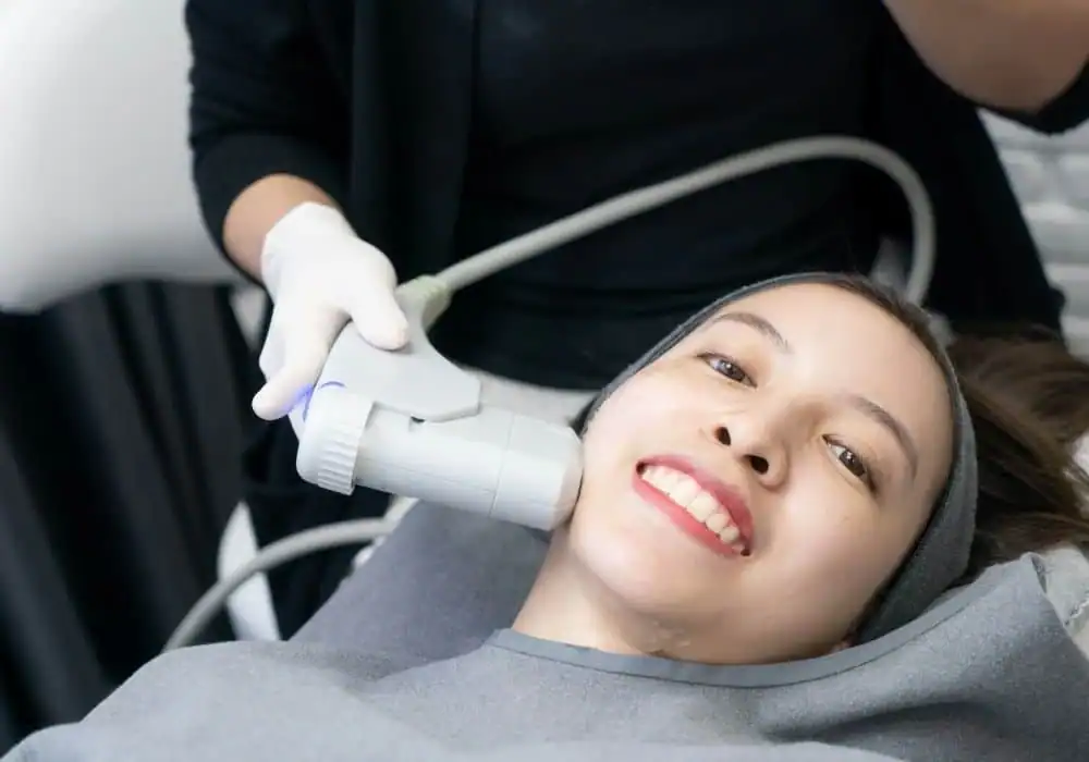 HIFU treatment Scottish in progress