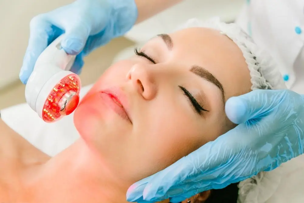 woman having non-surgical Morph8 treatment Scottish