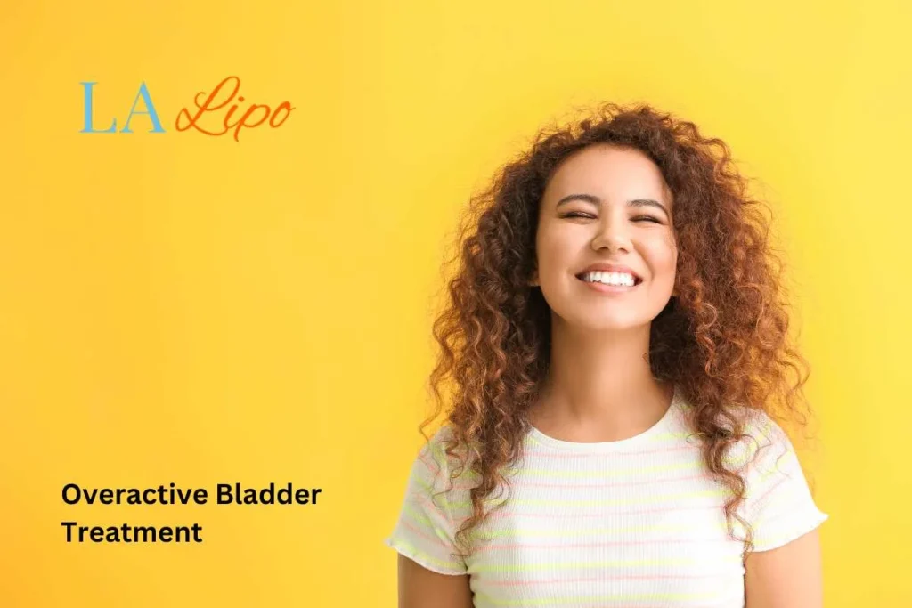 woman smiling about overactive bladder treatment Scottish solutions